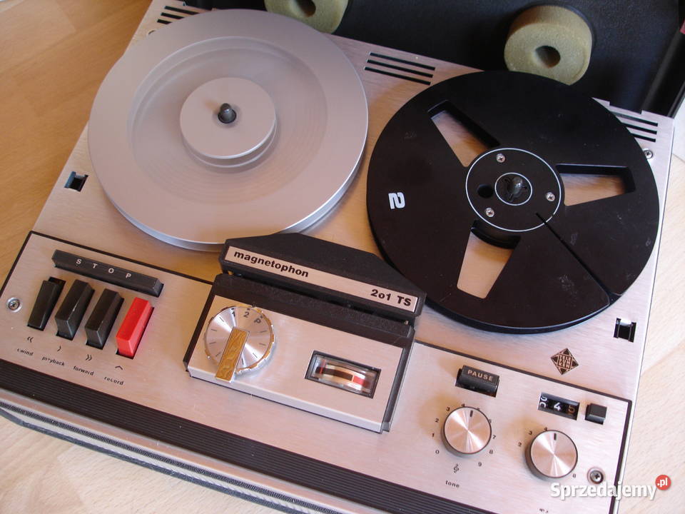 Magnetofon szpulowy TELEFUNKEN M201TS Magnetofony Elektronika Zielona Góra