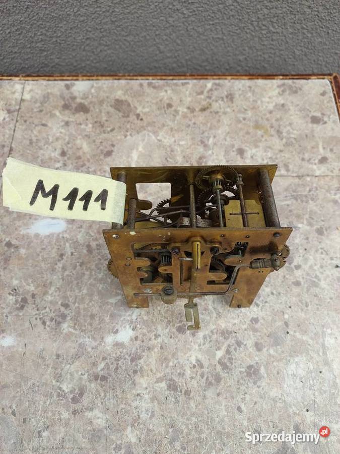 M111 Mechanizm starego zegara ściennego Junghans Antyki, Sztuka, Kolekcje Tczew