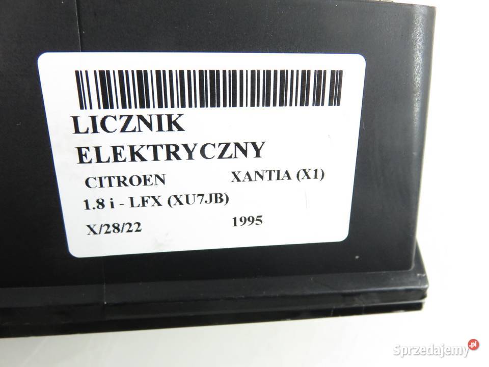 LICZNIK ELEKTRYCZNY CITROEN XANTIA