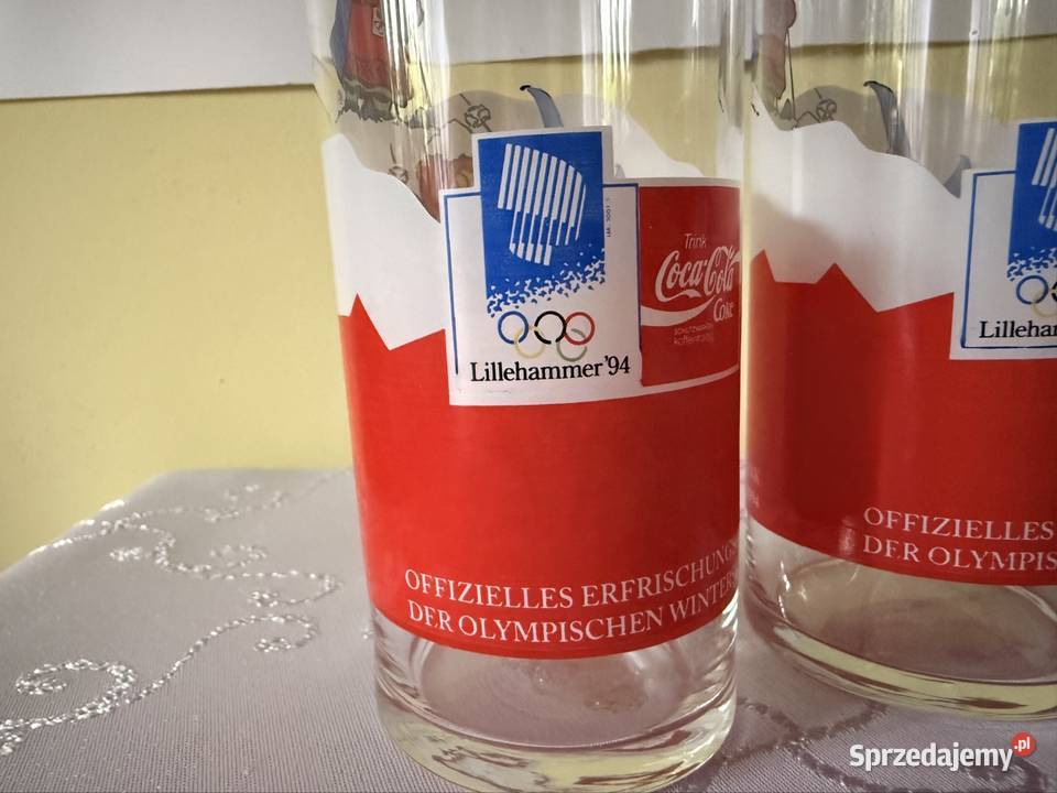 CocaCola Szklanki 400 ml Lillehammer 1994 Czerwionka-Leszczyny