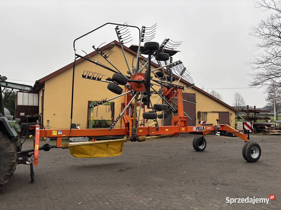 Fella ts 1603 zgrabiarka 2 karuzelowa do boku 1 Myszyniec