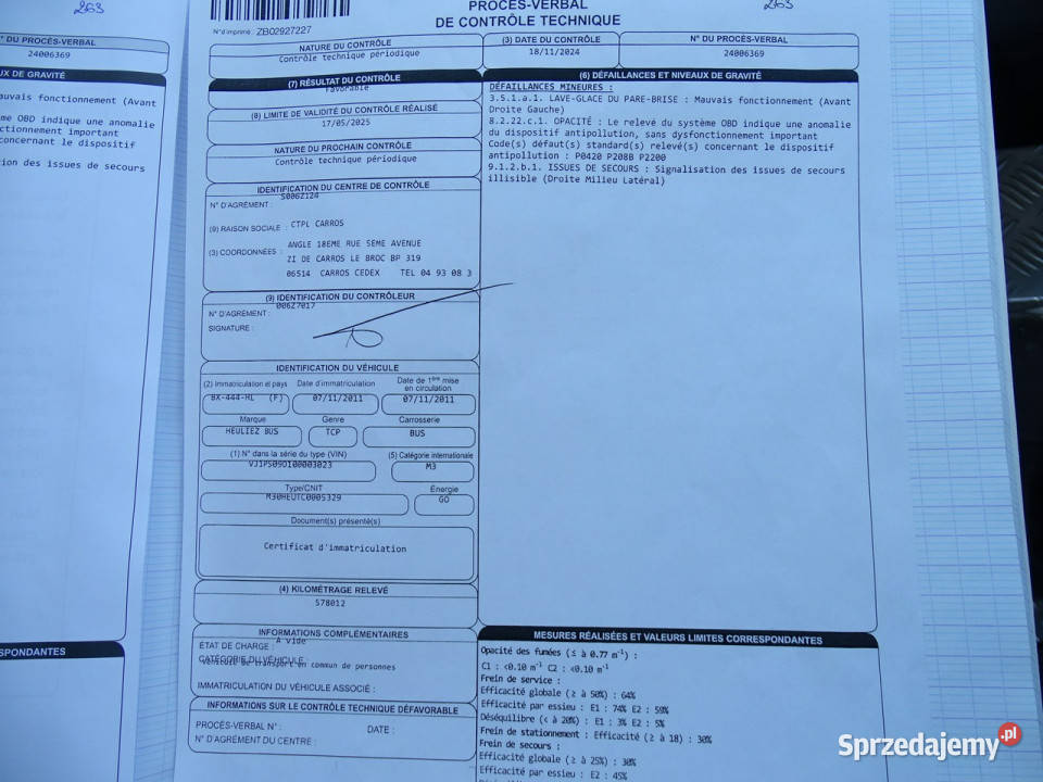 Inny HEULIEZ GX 327 Przebieg Udokumentowany EEV mazowieckie