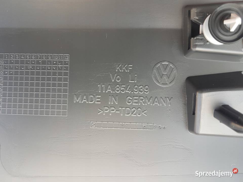VW ID4 ID4 LISTWA DRZWI LEWA PRZÓD 11A854939