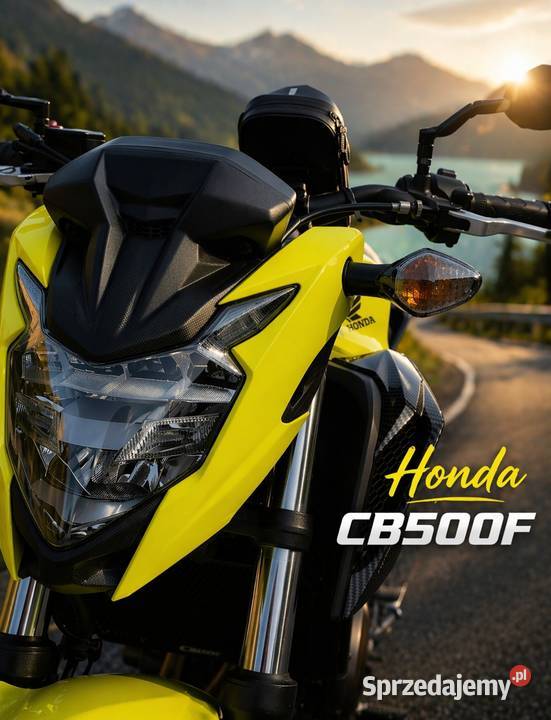 Honda CB 500F Ładna Serwisowana Niski Przebieg Zawiercie