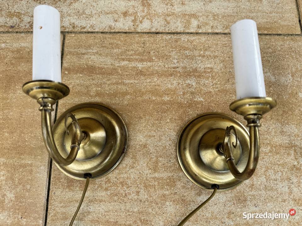 Kinkiet ścienny oświetlenie boczne lampa gięta Garwolin sprzedam
