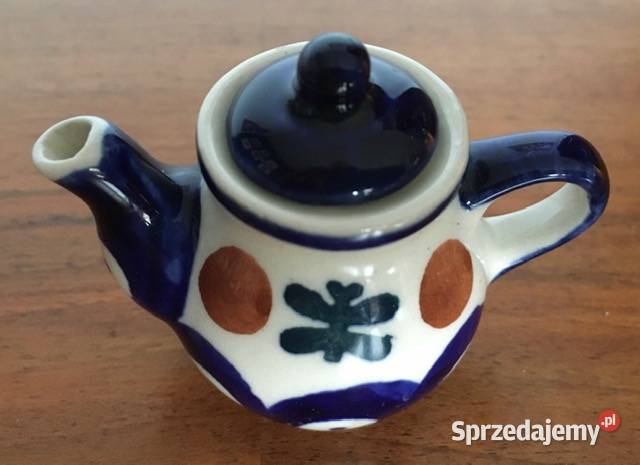 Włocławek Mały czajniczek do herbaty z grubą Nowy Sącz sprzedam
