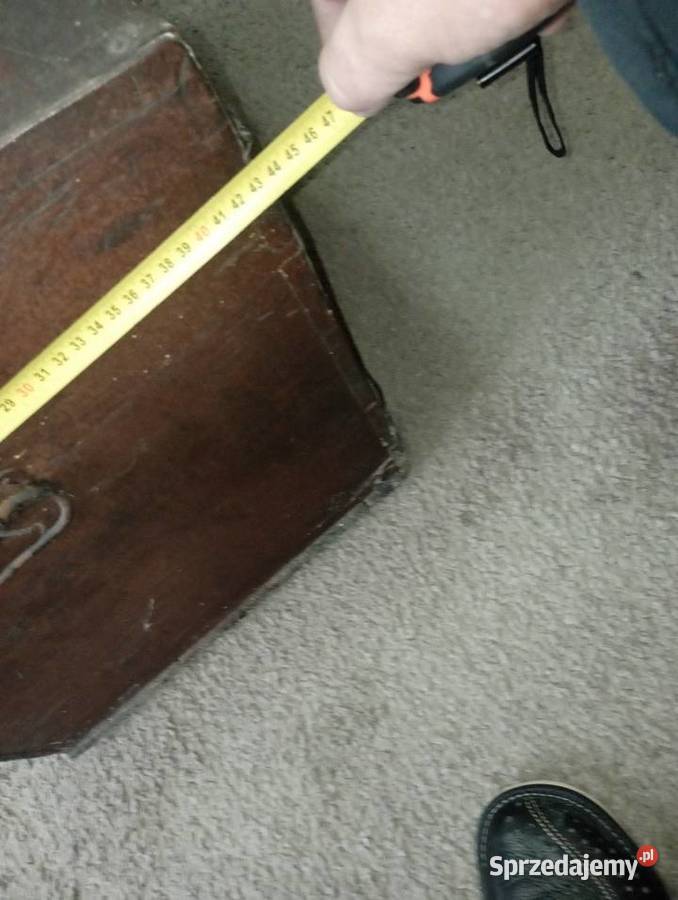 Stara skrzynia drewniana Konin