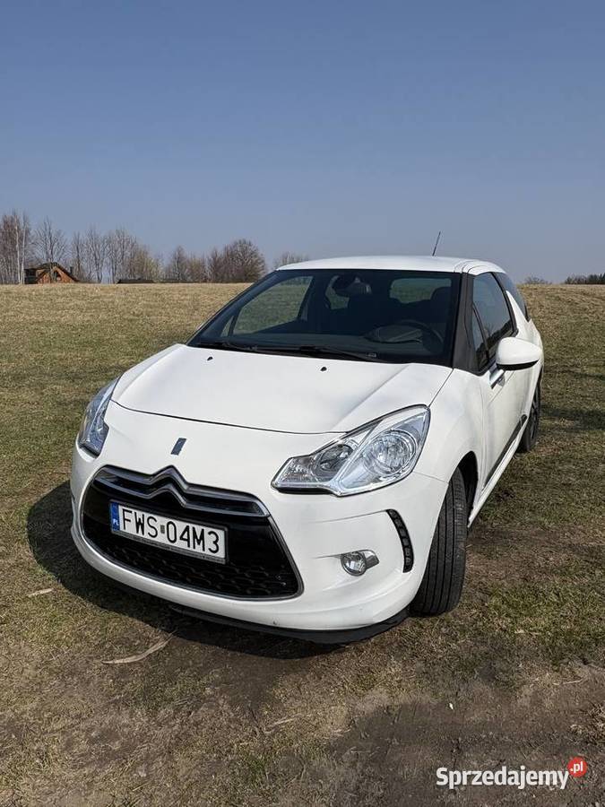 Biały Citron DS3 2010 16 HDi 92 SO Chic dolnośląskie