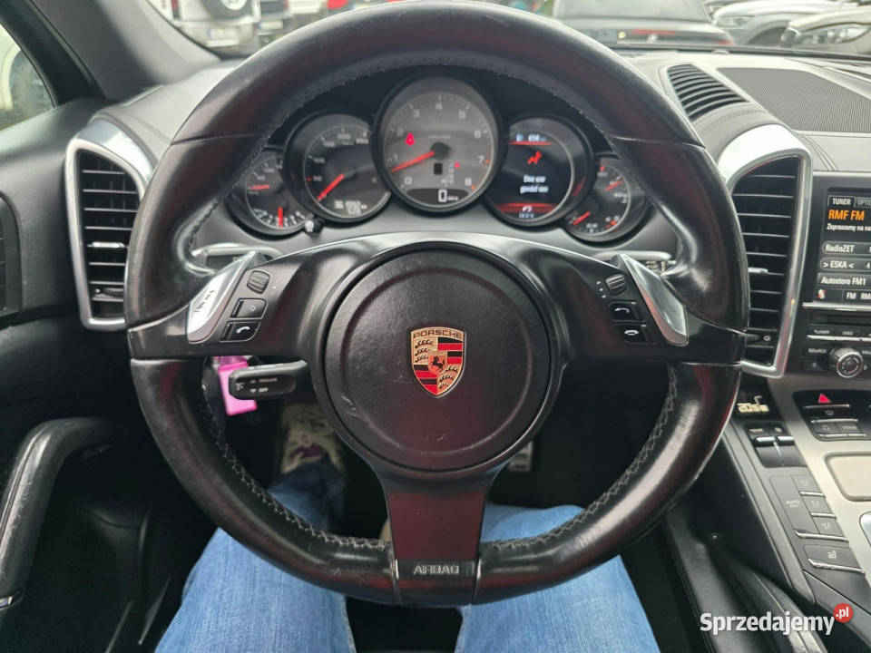 Porsche Cayenne 48 Benzyna V8 400 Skóra BiXenon nieuszkodzony Słupsk sprzedam