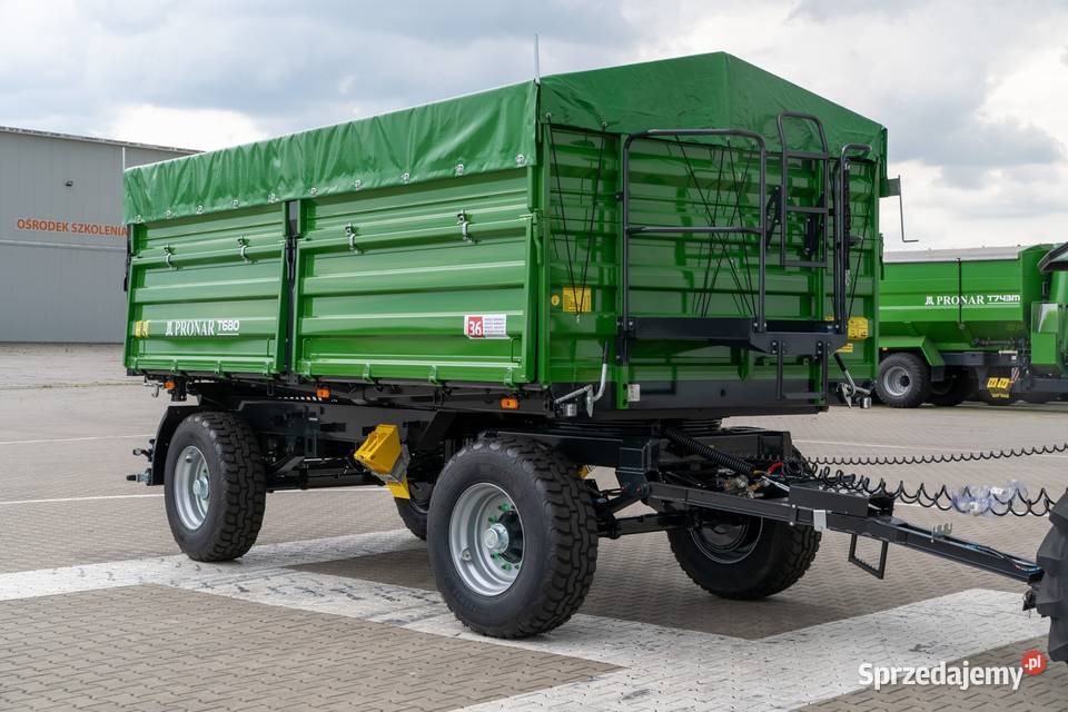 Przyczepa PRONAR T680 tzw 14 burty 800800 NOWA nieuszkodzony Rząśno