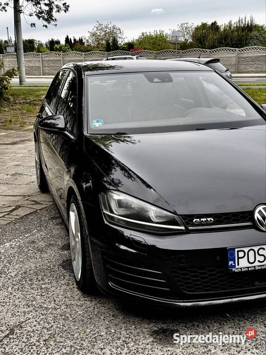 VW GOLF GTD VII 20 184 czarny