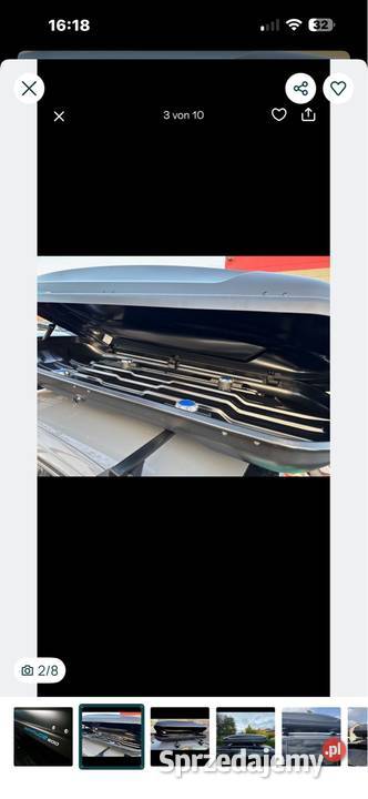 Dachbox Norauto Bermudy 500 524 litry wielkopolskie Koło