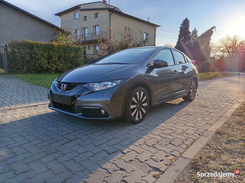 Honda Civic 2014r w wersji SPORT 18 benz 142 tempomat lubelskie