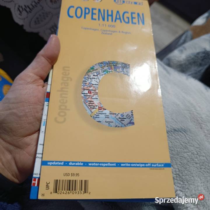 mapa Kopenhagi sprzedam