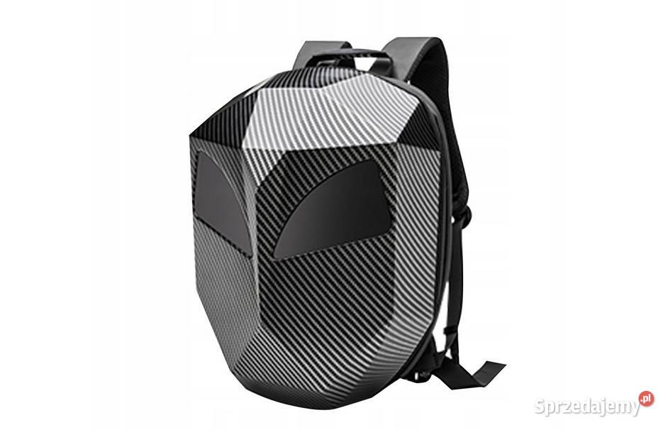 PLECAK MOTOCYKLOWY LED ANIMACJE TWARDY GARB