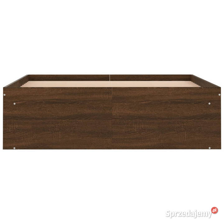 Rama łóżka brązowy dąb 120x200 WM3203858 Warszawa