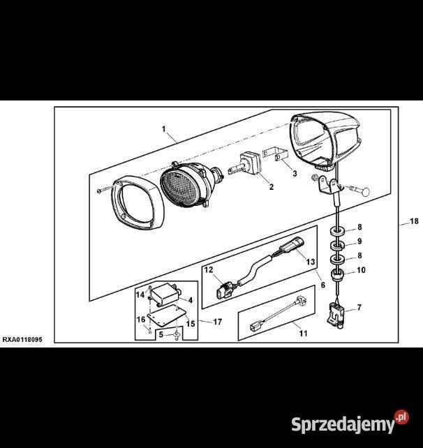 RE300531 John Deere 8345R Stabilizator Jastrzębniki