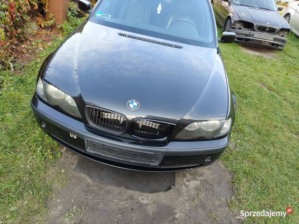 Bmw e46 sedan lift zderzak przód Black sapphire Aleksandrów Łódzki