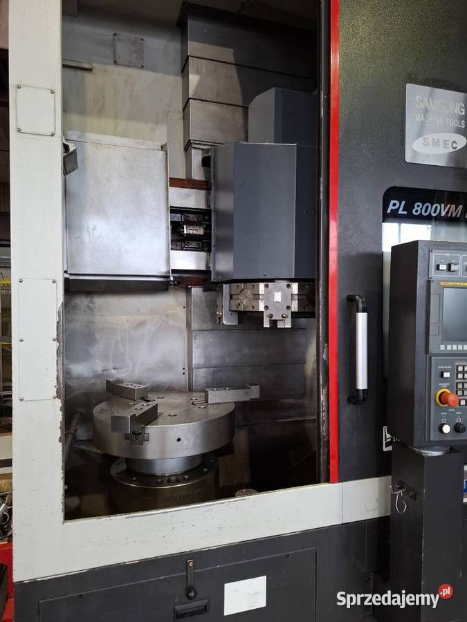 Tokarka pionowa CNC 800VM SAMSUNG Andrychów