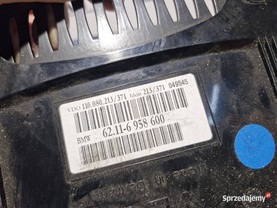 BMW E60 E61 LICZNIK ZEGARY EUROPA ORYGINAŁ osobowe dolnośląskie