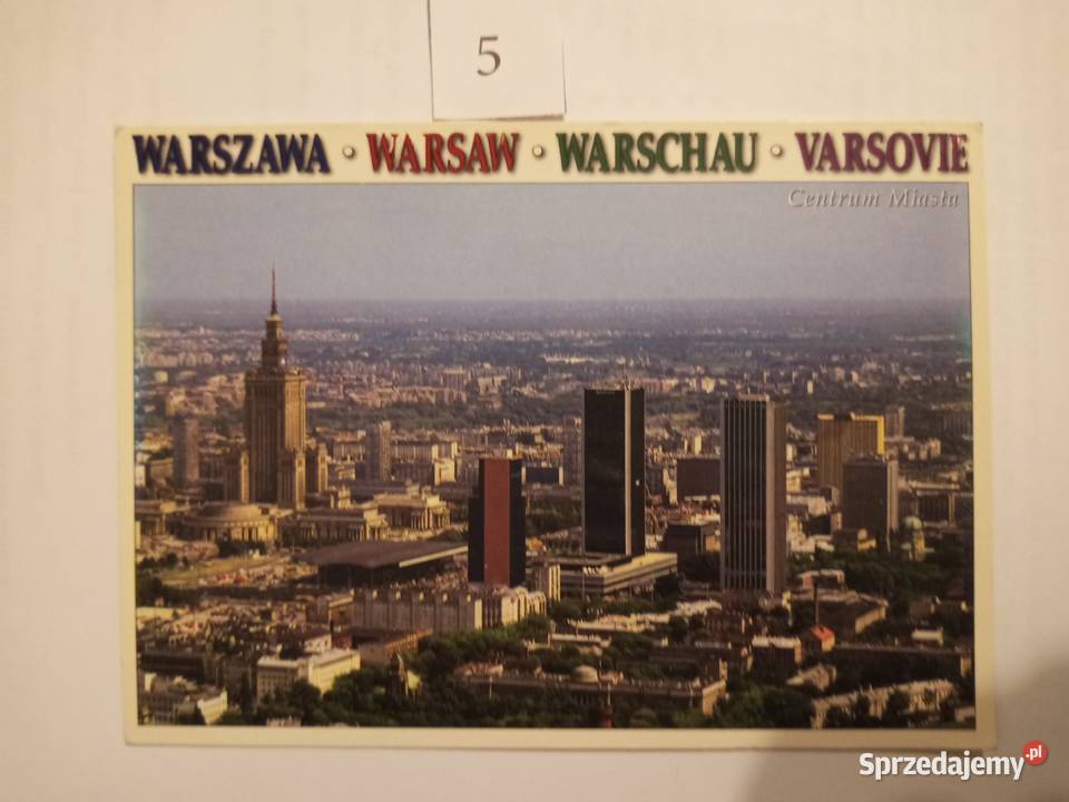 POCZTÓWKI Zestaw 2 Warszawa zachodniopomorskie Szczecinek sprzedam