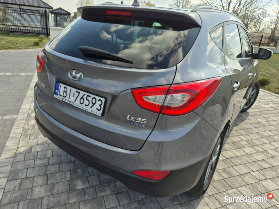Hyundai ix35 navi grzane fotele kamera lift led wspomaganie kierownicy lubelskie Drelów