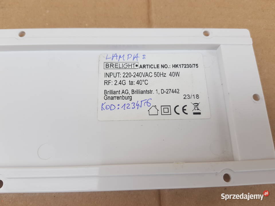 Zasilacz LED DRIVER do BRELIGHT BRILLIANT mazowieckie Warszawa sprzedam