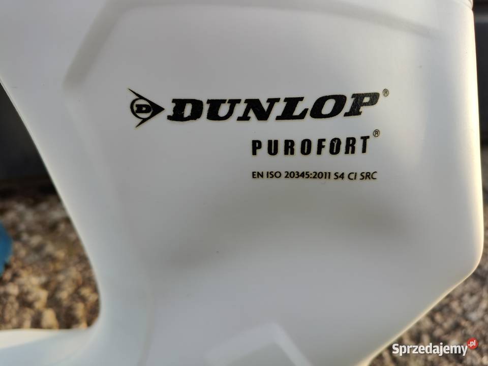 Kalosze Dunlop Stiefel Purofort MultiGrip wei 40 Łódź