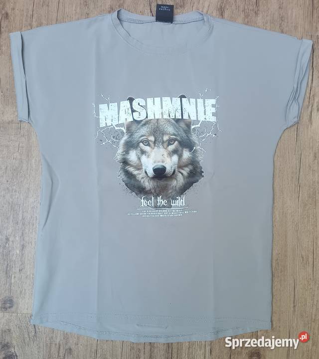 Feel the wild MashMnie 152 158 Tshirt Bluzki, koszulki i kaftaniki Zbylitowska Góra