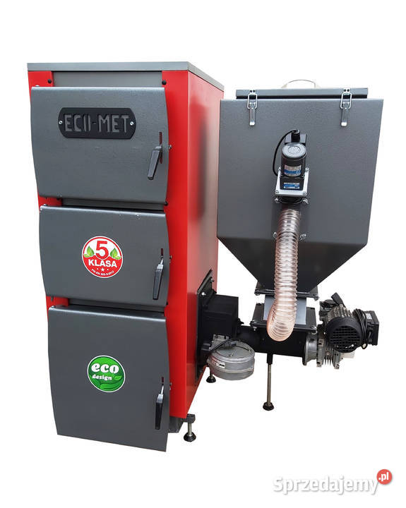 KOCIOL 10 kw 100m2 KOCIOŁ PELLET 15 kw 24 kw Piece i kominki Poznań