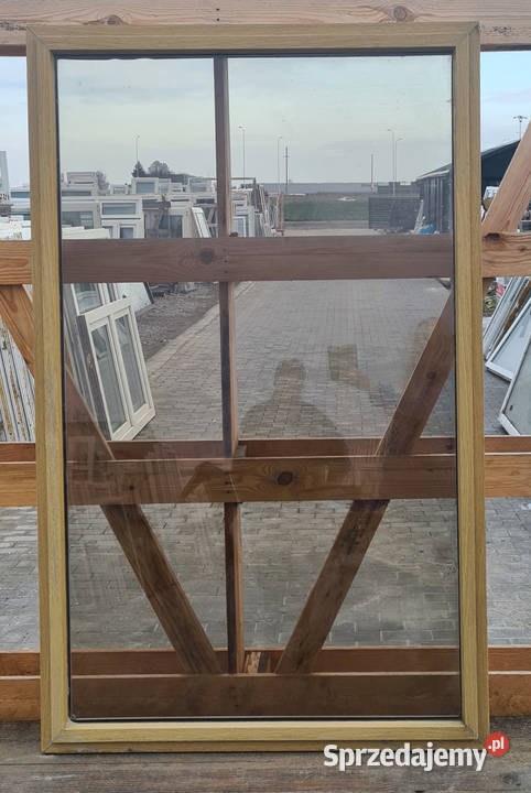 OKNA KacprzaK Witryna 105X159 FIX Używany PCV Lublin
