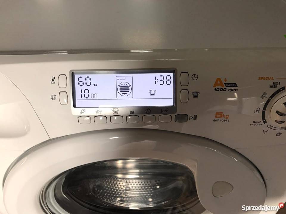 Pralka Candy 5 wersja slim 36 głębokości