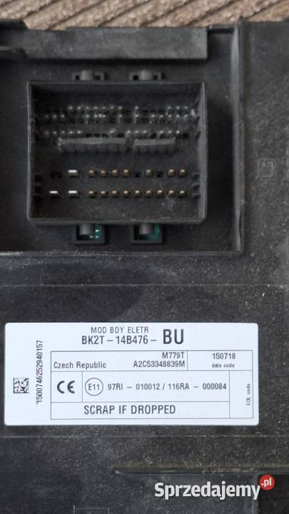 Skrzynka moduł komfortu BK2T148476BU Ford Poznań sprzedam