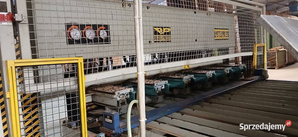 Prasa przelotowa do klejonki Baioni Press