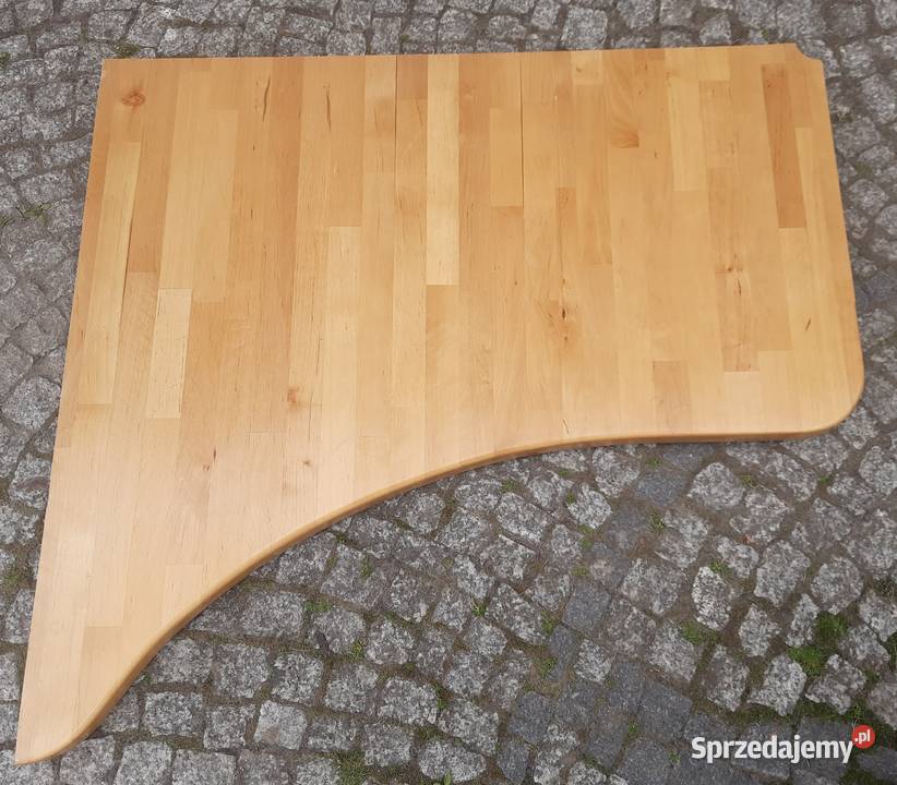 Drewniany blat do stołu biurka duży solidny Morąg sprzedam