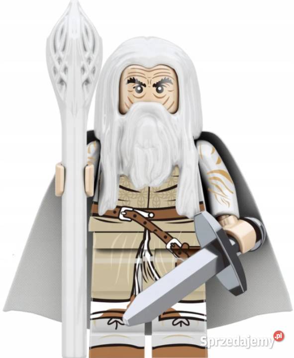 klocki figurka ludzik GANDALF BIAŁY i GOLLUM Pobiedziska sprzedam