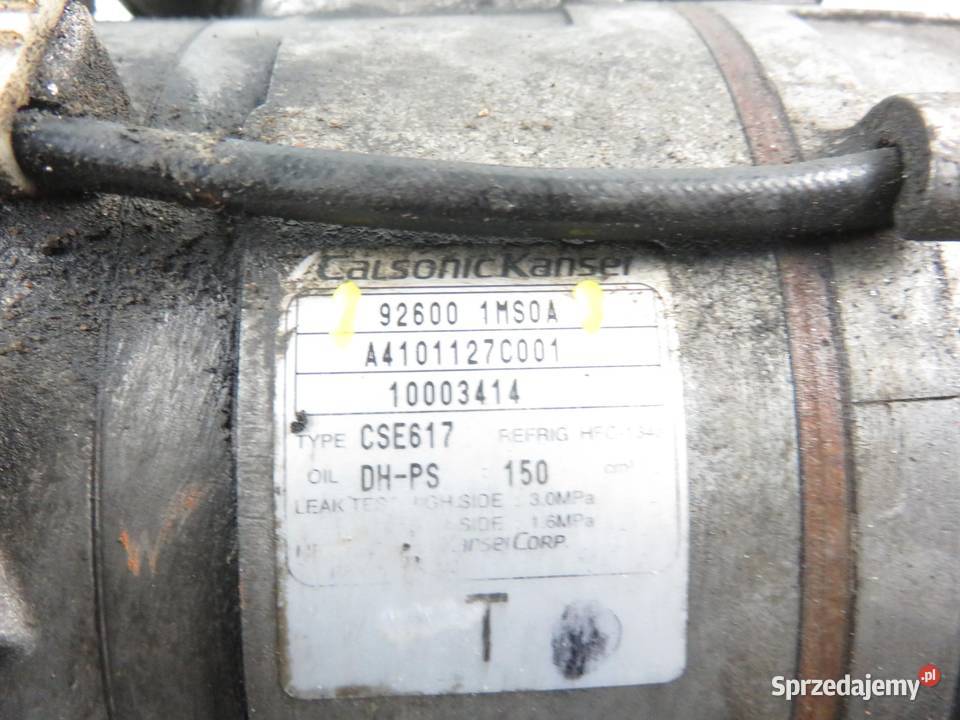 KOMPRESOR KLIMATYZACJI INFINITI q70 M Y51 30d małopolskie