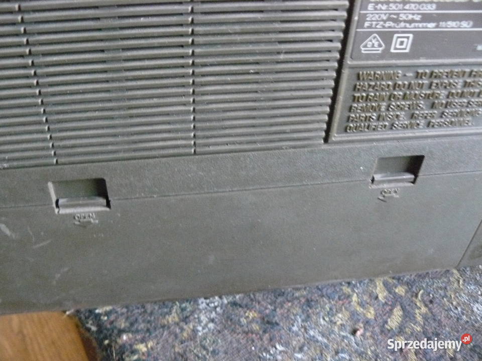 Radiomagnetofon Telefunken CR 100 82 r Nowa Sól