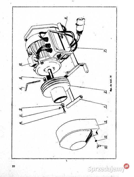 rozdrabniacz BĄK H1112 H1113 instrukcja i Stalowa Wola sprzedam