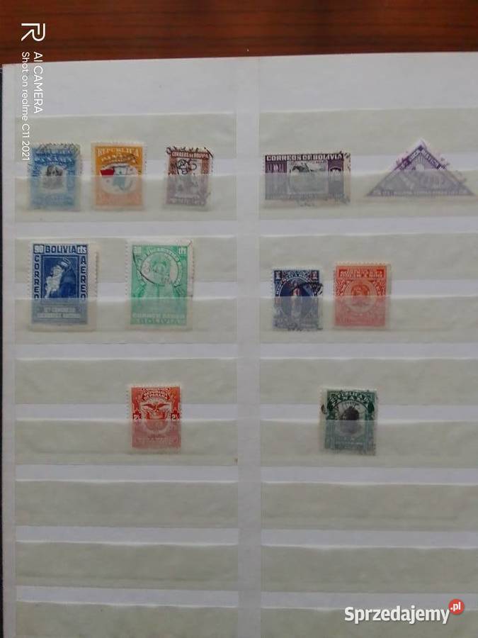 Znaczki Argentyna Bolivia i inne