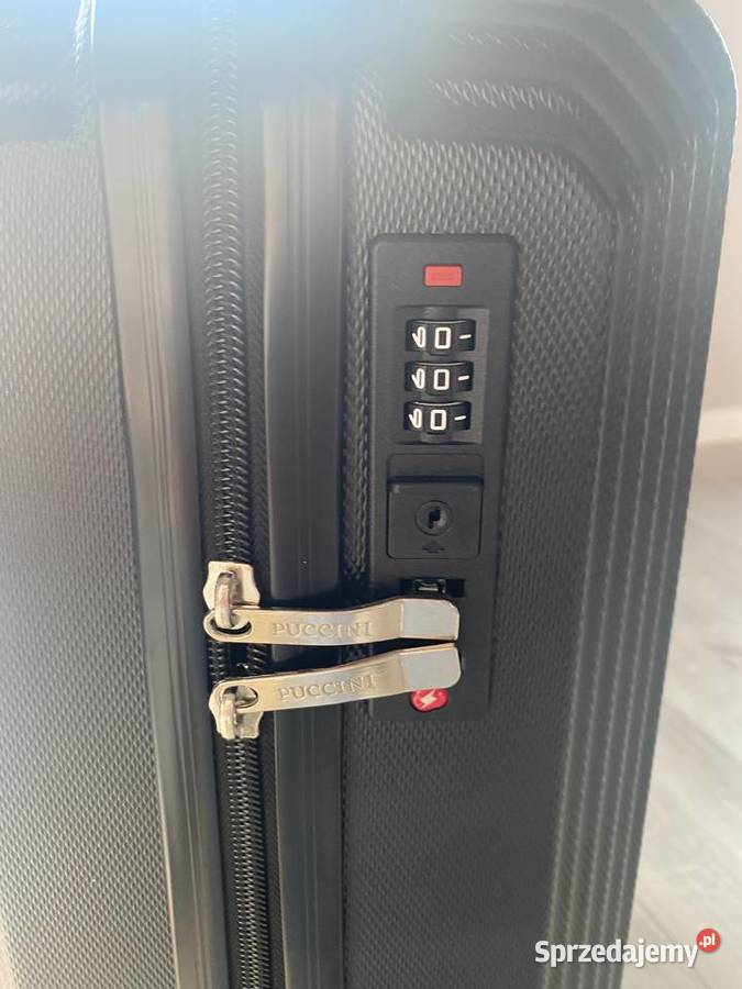 Walizka Puccini czarna śląskie Wodzisław Śląski