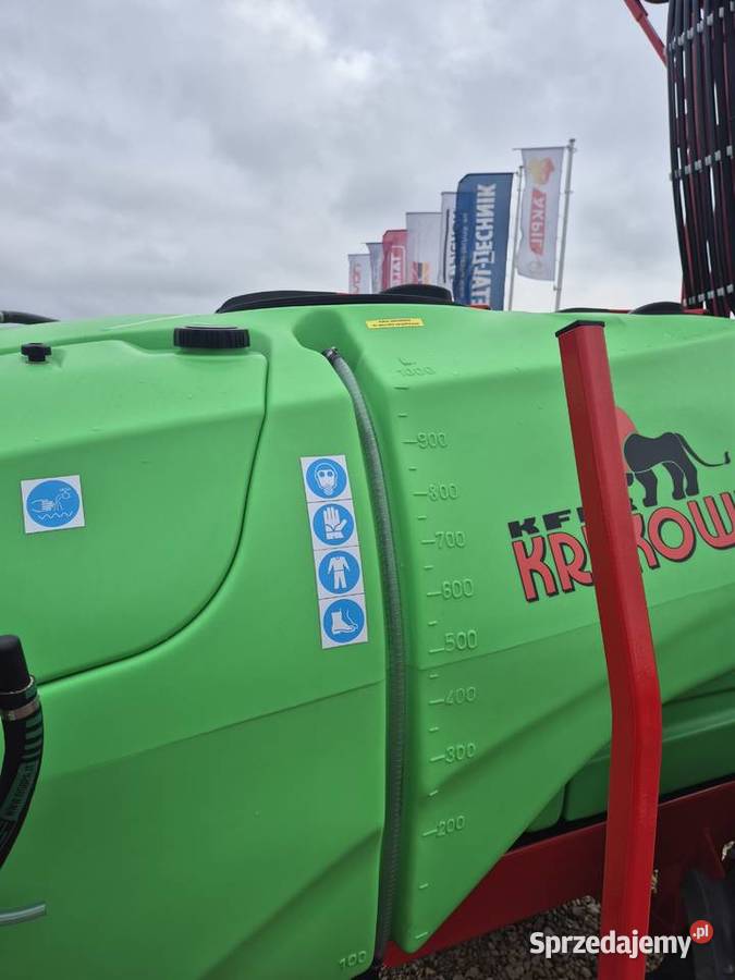 Krukowiak Apollo 1000 PHX opryskiwacz ciągany Nawozy i ŚOR Rolnictwo Puławy