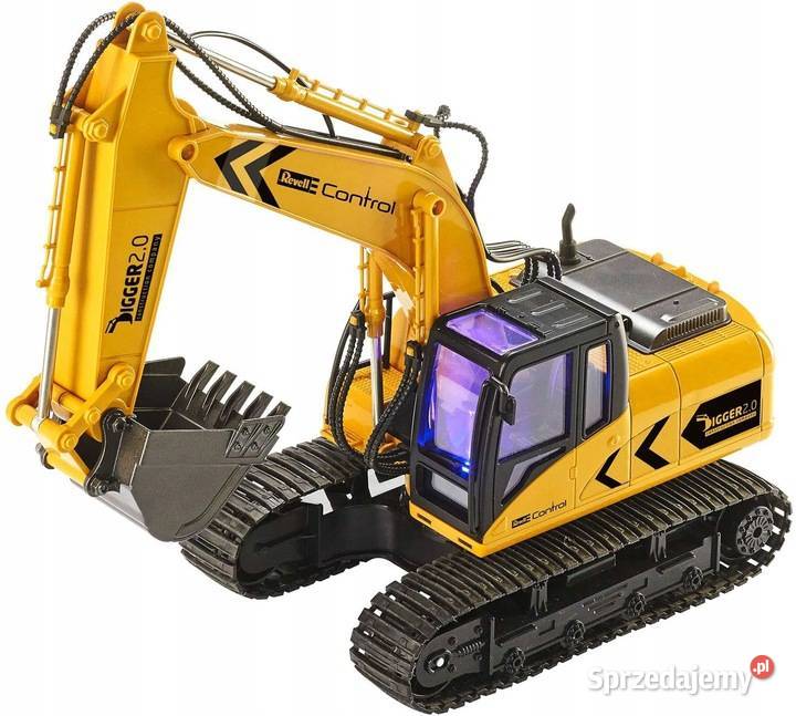 Koparka Zdalnie Sterowana Revell Digger 20 Żółta Brzozów
