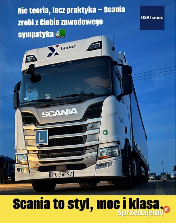 Kurs prawa jazdy kategorii CE Oborniki wielkopolskie