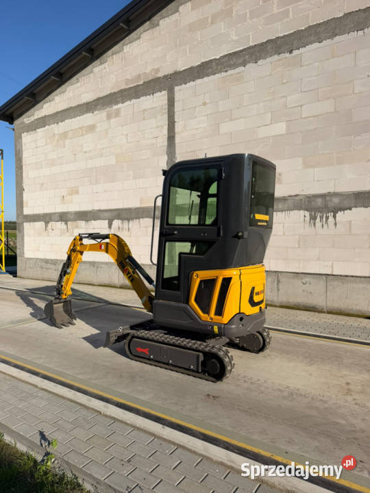 Minikoparka HY16 1600 16 t 3 łyżki NOWA 25 warmińsko-mazurskie