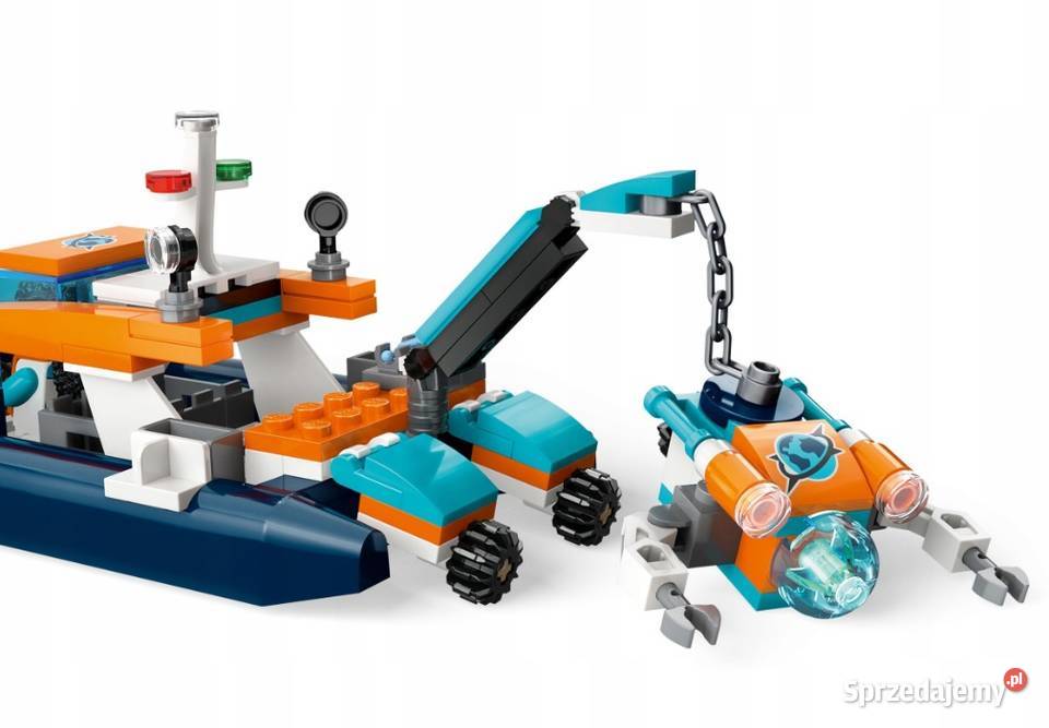 LEGO CITY 60377 ŁÓDŹ DO NURKOWANIA BADACZA Klocki Warszawa