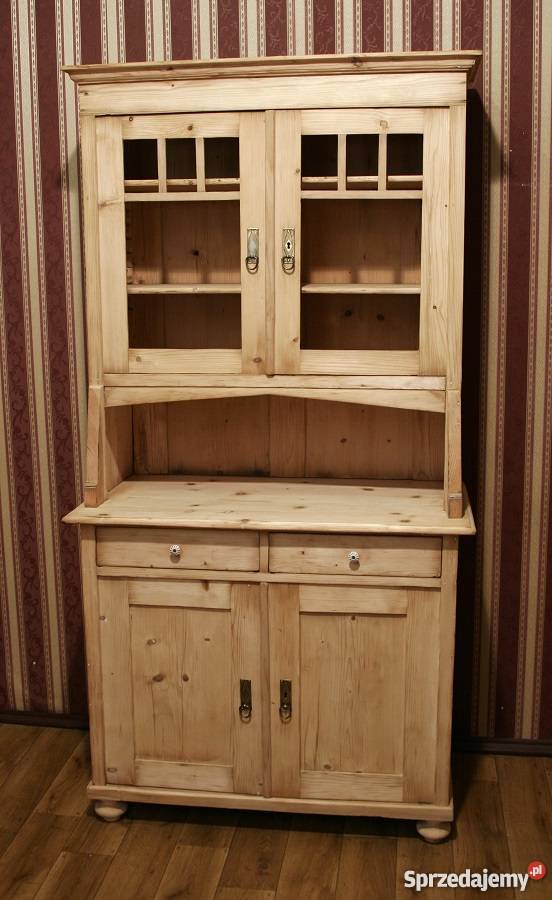 Kredens Secesyjny Oczyszczony Marki