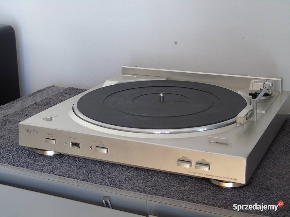 Gramofon Denon DP200 USB rec sprawny WYSYŁKA