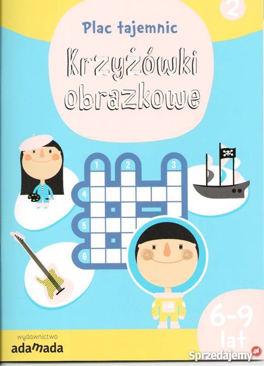Plac tajemnic Krzyżówki obrazkowe 2 Warszawa sprzedam