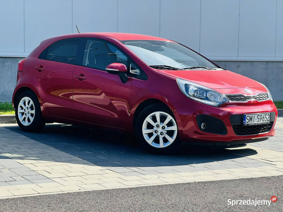 Kia Rio 12 benz LED Gwarancja III 2011 klimatyzacja Mikołów